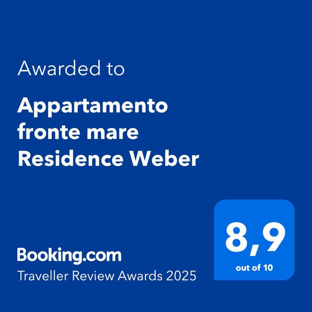 Appartamento Fronte Mare Residence Weber Λα Μανταλένα Εξωτερικό φωτογραφία